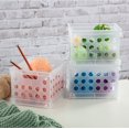 thumbnail image 5 of Crate, Stackable Plastic Storage Bin with Handles, , 24-Pack, 5 of 8