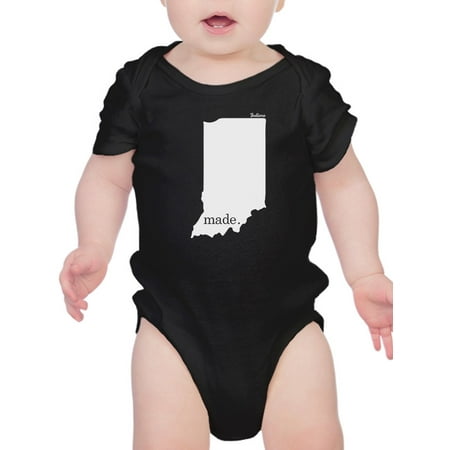 

Made In Indiana Bodysuit Infant -Smartprints Designs 24 Months
