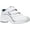 White, Blue, variant on Propet Women's Tour Walker Strap Sneakers White Leather 10.5 M
