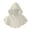 White, variant on Iyufng Unisex Matte Short Cape Pointed Wizard Hood Flared Hem Cloak Mage Fairy Cosplay Wrap Cover Up for Halloween Carnival Party