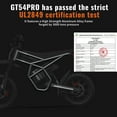 thumbnail image 5 of Riding'times GT54 Pro Electric Dirt Bike for Teens Adults, 60V 25AH 40MPH Ebike with 14"/12" Motorcycle Tire, 3000W Dual Hydraulic Brakes Mountain Off-Road Dirtbike, 5 of 10