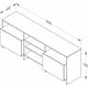 thumbnail image 4 of Mesa para TV Inval MTV19119-AR, 4 of 7