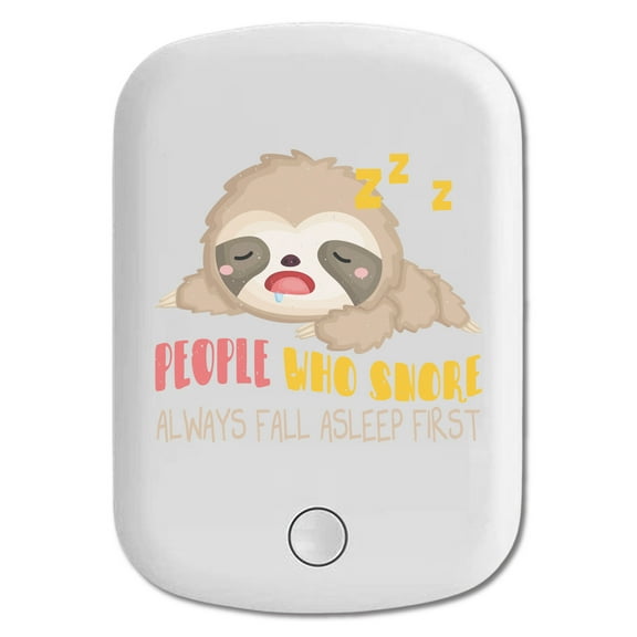 DistinctInk Magnetic Battery Pack, 5000 mAh Wireless Portable Charger with USB-C Cable, Compatible with MagSafe iPhone 14 / 13 / 12 Series - People Who Snore Fall Asleep First