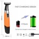 thumbnail image 4 of Afeitado facial con acabado de maquinilla de afeitar recargable naranja Rojo Verde, 4 of 5