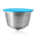 thumbnail image 3 of moobody Refillable Coffee Capsules Stainless Steel Coffee Maker Pod Filters Cup 0.35oz Capacity for Dolce Gusto EDG466 EDG606 EDG305 Me EDG626 Coffee Machine, 3 of 7