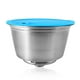 thumbnail image 3 of Copa de acero inoxidable Cápsulas de café recargables Cafetera de acero inoxidable Filtros de cápsulas Taza Capacidad de 0.35 oz para Dolce Gusto EDG466 EDG606 EDG305 Mini Me EDG626 Máquina de café Abanopi  Copa de acero inoxidable, 3 of 7
