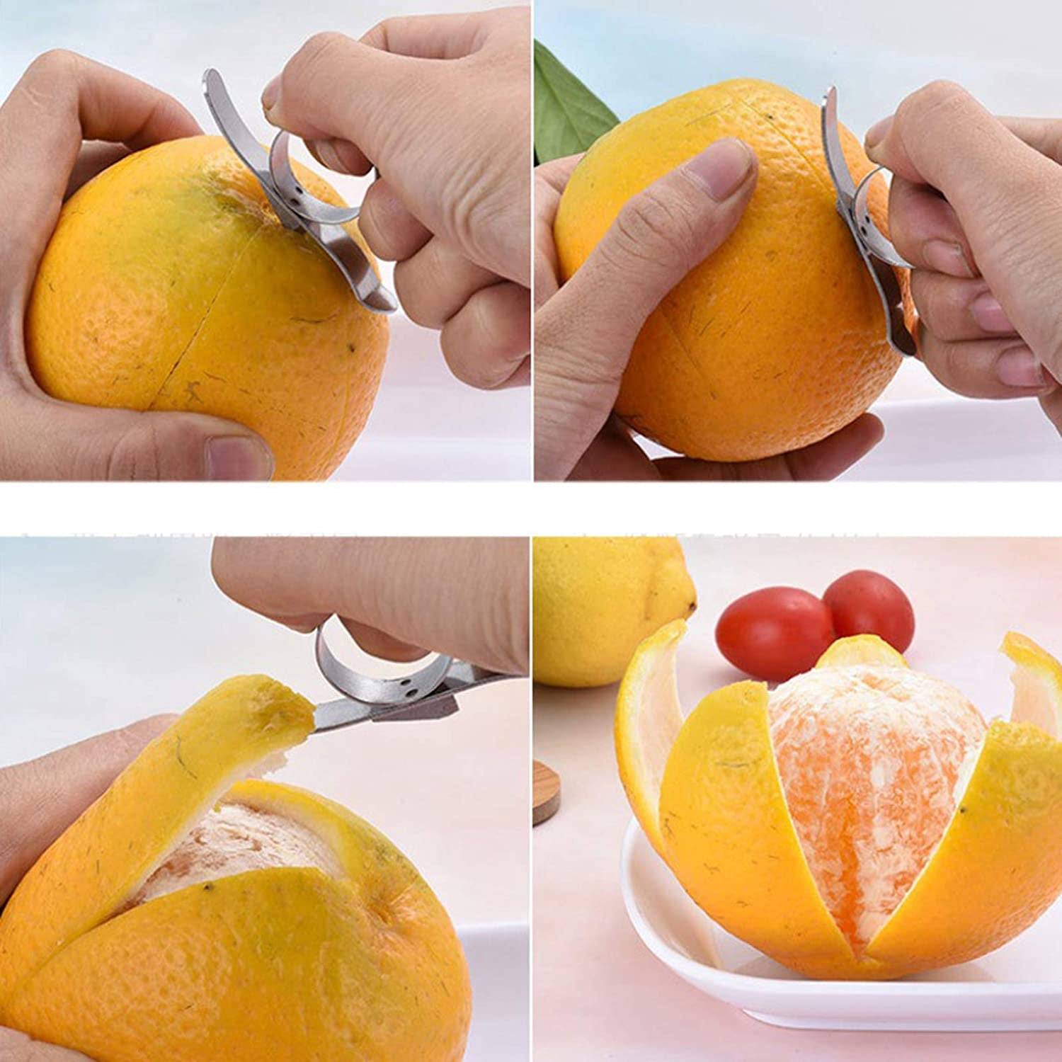 Cuisine en Acier Inoxydable De Citron Peelers Grater Orange Agrumes Peeler Gadgets 