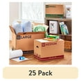 thumbnail image 2 of (25 pack) Pen+Gear Medium Moving Boxes, 22 in. L x 13 in. W x 15 in. H, Kraft, 2 of 18