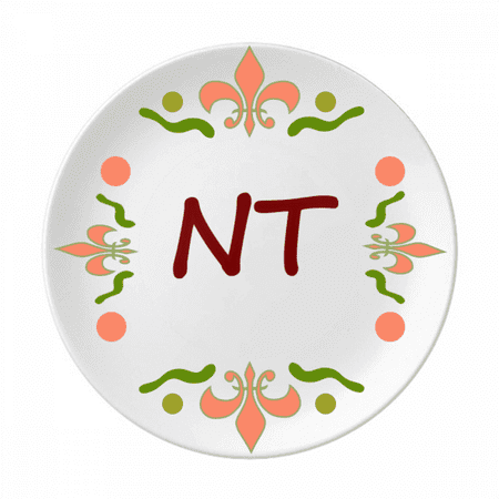 

Currency Symbol China TAIWAN TWD NT Flower Ceramics Plate Tableware Dinner Dish