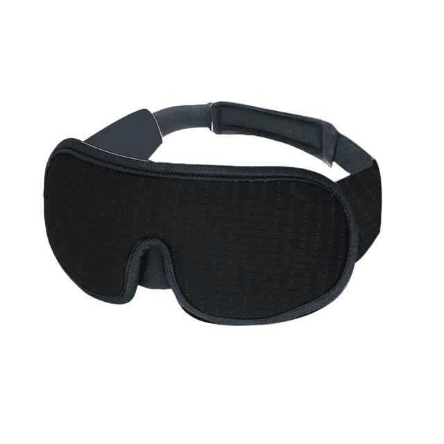 Antifaz 3d Para Dormir Adjustable y Respirable Negro Belug antifaz