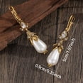 thumbnail image 5 of BQBQERT Elegant Pearls Earrings Vintage Pendant Earrings Women Ear Jewelry Perfect for Parties and Special Occasions, 5 of 9