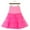 Hot Pink, variant on Idoravan Women's Basic Versatile Skirt Clearance Womens Fashionable Summer Retro High-waisted Gauze Puffy Skirt Party Skirt