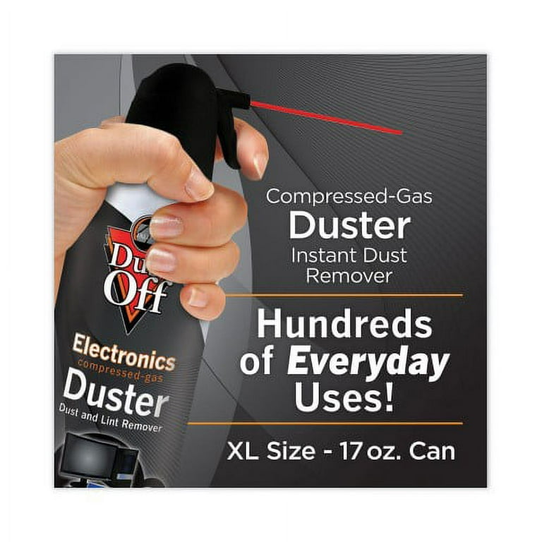 Disposable Compressed Air Duster, 17 oz Can Disposable Compressed Air Duster, 17 oz Can