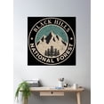 thumbnail image 2 of Black Hills National Forest Poster Wall Art, Modern Wall Decor, 30x30 UNFRAMED, 2 of 3