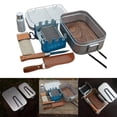 thumbnail image 4 of Utensilios de cocina portátiles para acampar con cuchillo plegable y , estufa de campamento para mochileros, , cocina, utensilios de 193x133x7cm, 4 of 9