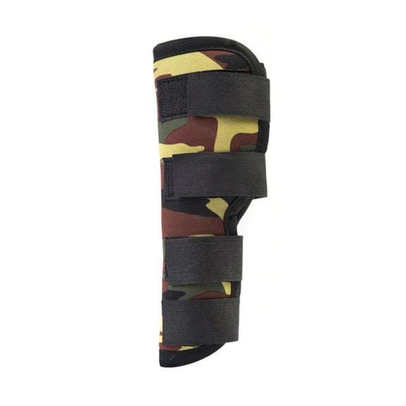 Dog Hock Brace Anti-lick Pet Knee Guard Dogs Wound Heal Bandage (Camouflage XL)
