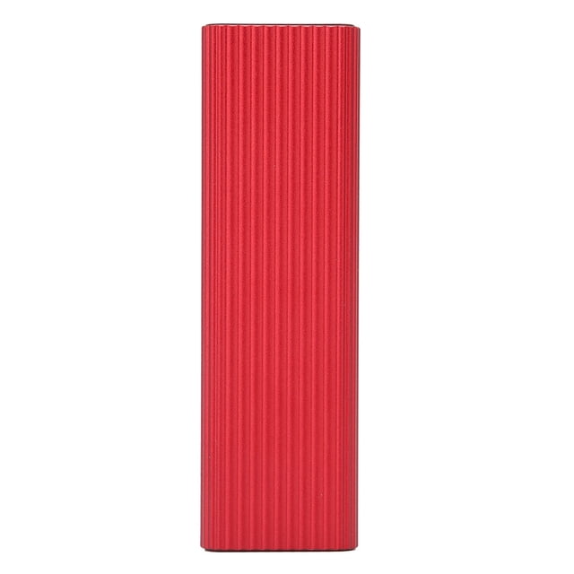 SSD Enclosure, Stable Reliable Computer Hard Drive Enclosures Fast Transmission For Win 8 For Win Xp For Win 7 Red