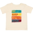 thumbnail image 3 of Inktastic Eat Sleep Motorcycles Repeat Boys or Girls Baby T-Shirt, 3 of 5