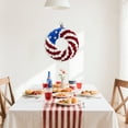 thumbnail image 5 of 4th of July Wreaths for Front Door Patriotic Door Sign Handcrafted Independence Day Labor Day Memorial Day Garland Decoration for Wall Home Décor Design1, 5 of 7