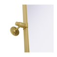 thumbnail image 3 of Elegant Kitchen and Bath Amoura 24X36 Pivot Mirror In Brass, 3 of 15
