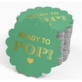 thumbnail image 4 of Inkdotpot 100 Pack Real Gold Foil Paper Tags Ready To Pop Baby Shower Favor Hang Tags, 4 of 7