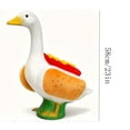 thumbnail image 7 of AZXY Fun Hot‑Dog Novelty‑Style Porch Goose Outfit, Fits 23 Inch Porch Goose Statue, Goose Clothes for Cement Goose, Goose Clothing, Playful Outdoor Decor for Yard Patio Front Porch Garden, 7 of 7