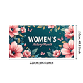 thumbnail image 3 of Women's History Month Colorful Celebration Banner Event Decor Backdrop Outdoor Indoor Party Supplies Photography Props Decorations Display, 3 of 8