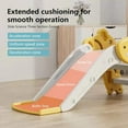 thumbnail image 3 of Toddler Slide,Kids Slide Playset for Toddler,Indoor Outdoor Slide Toddler Playset with Ball & Hoop, and Non-Slip Steps,Gift for Boys and Girls 1-3 Years (Yellow), 3 of 5