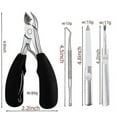 thumbnail image 5 of Swissklip Heavy Duty Toenail Clippers For Seniors, Podiatrist Toenail Clippers, Professional Thick &amp; Ingrown Toe Nail Clippers For Men &amp; Senio, 5 of 5