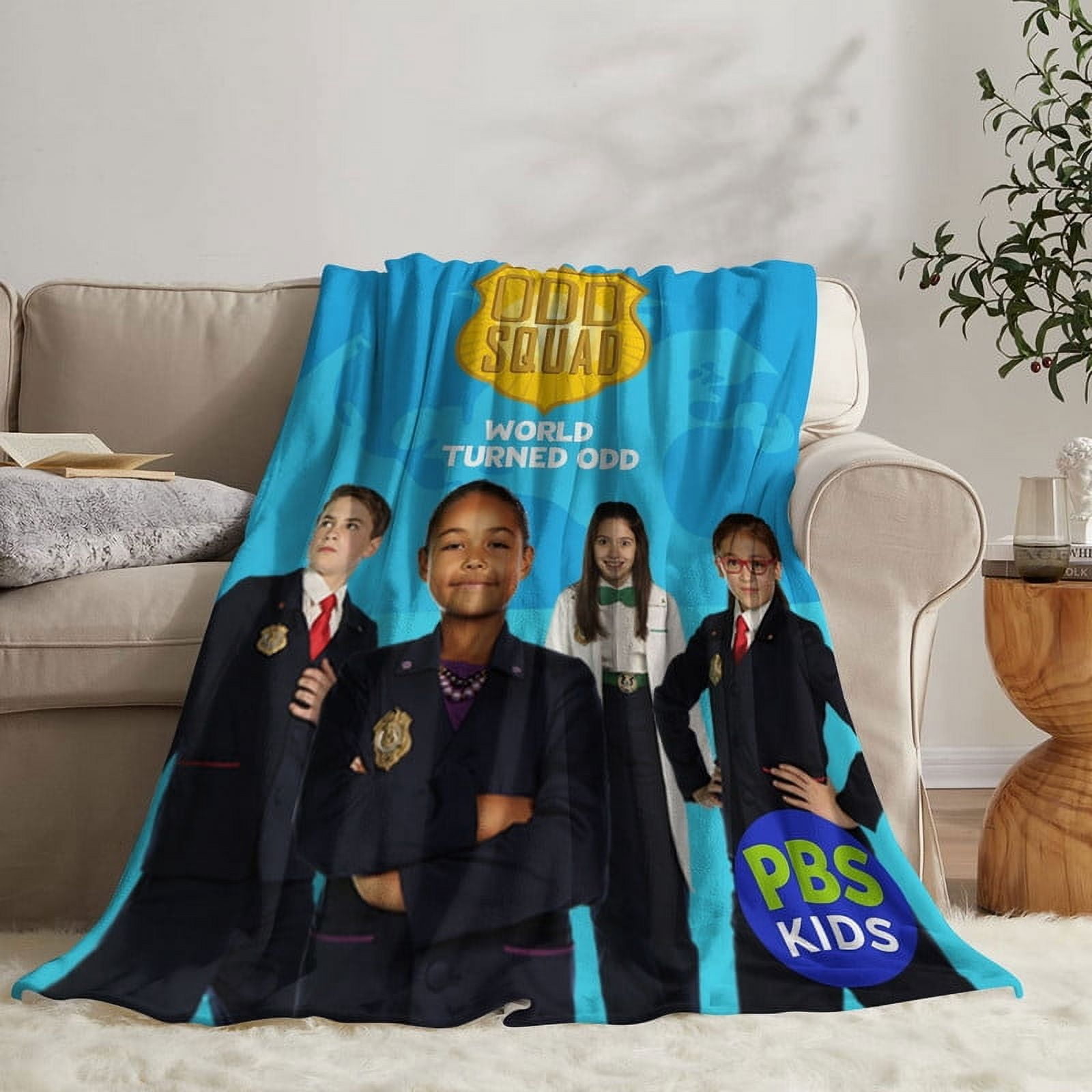 Odd Squad Throw Blanket Gifts for Fans Lover Girls Boys Women Present Hoodie Him Bed 50"x60"