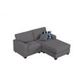 thumbnail image 2 of Legend Vansen Fabric Flexible Combination Module Reversible Sectional Sofa, 2 of 9