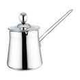 thumbnail image 1 of Abbracc Stainless Steel Turkish Coffee Pot Butter Warmer Multipurpose Coffee Kettle Easy 350ml, 1 of 9