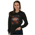 thumbnail image 4 of Vintage NASA Space Solar System Long Sleeve TShirt Men Women Brisco Brands S, 4 of 6