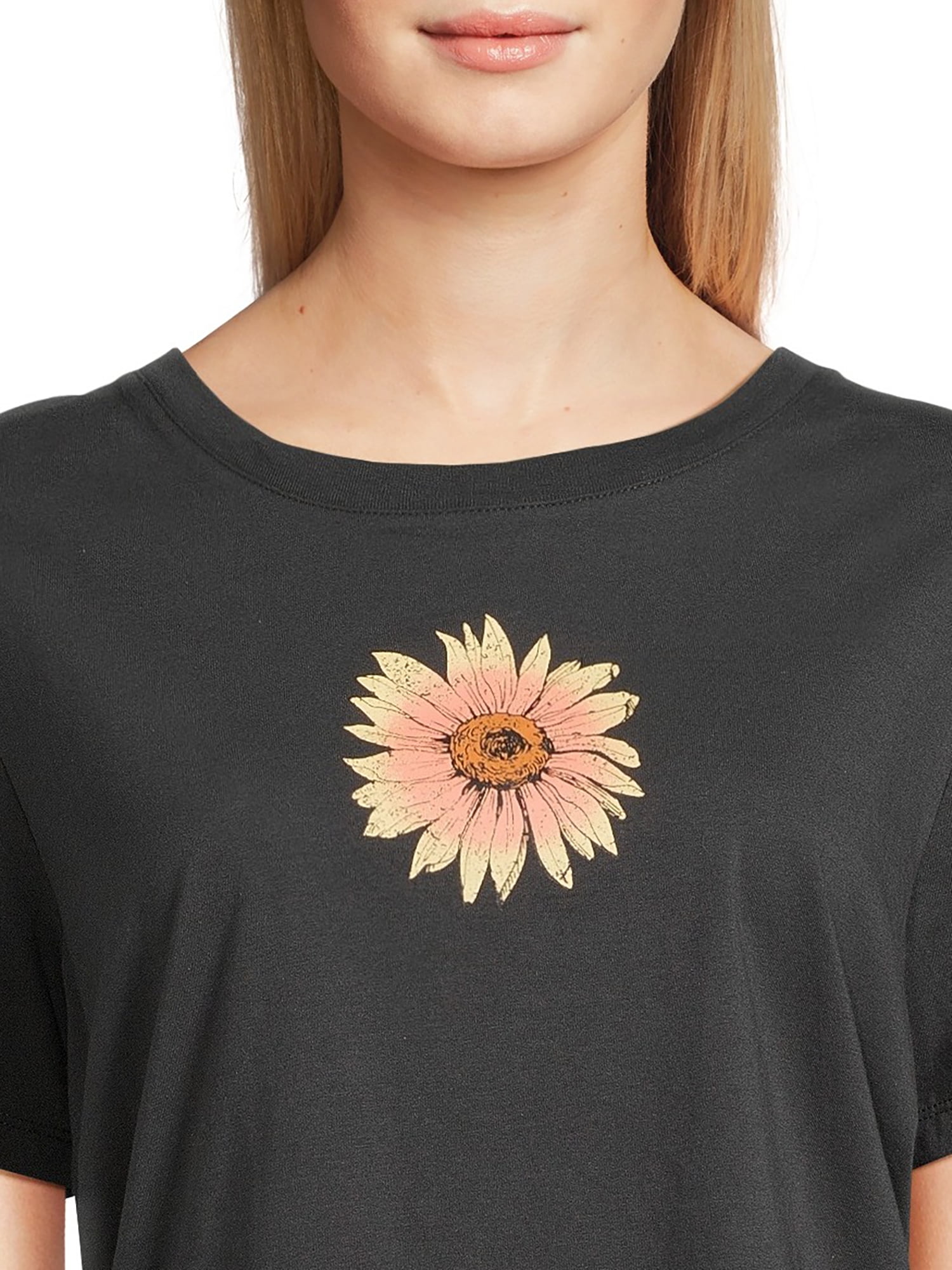 Self Esteem Juniors Crewneck Boyfriend Graphic Tee, Sizes S-XL