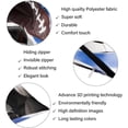 thumbnail image 4 of Sports Theme Body Pillow Cover Sport Ball Football Soccer Basektball Softball Long Pillow Case with Zipper Decorative Bedding Pillowcase Farmhouse Cushion Pillow Covers for Couch Bedroom,20"x54", 4 of 6