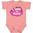thumbnail image 3 of Inktastic I Love My Nanny Grandchild Girls Baby Bodysuit, 3 of 5