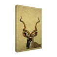 thumbnail image 2 of Trademark Fine Art 'Kudu' Canvas Art by James W. Johnson, 2 of 3