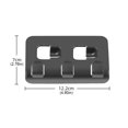 thumbnail image 3 of Peggybuy Rear Trunk Hook Storage Holder Car Rear Trunk Mounting Bracket for Tesla Model Y, 3 of 8