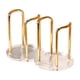 thumbnail image 2 of Estante para vasos de acrílico | Portavasos desechable con asa de metal | Organizador multifuncional dorado para el hogar y la oficina | Diseño compacto de una sola pieza, 2 of 6