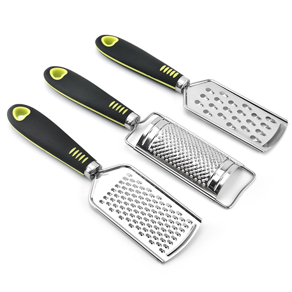 GETAJGHSD 3Pcs Potato Grater Set Stainless Steel Kitchen Tools with Comfortable Grip Handle