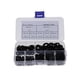 thumbnail image 3 of Arandelas Aislantes de , 350 Uds., Espaciadores de Juntas, M2, M2,5, M3, , M5, M6, M8 (7 Tamaños), Surtido de Arandelas de Sellad Negro Salvador Arandela de nylon liso, 3 of 10
