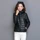 thumbnail image 4 of Chaqueta de algodón para mujer, chaqueta ligera, chaqueta de pan, corta, versátil, ajustada, gruesa, chaqueta de algodón, abrigo de invierno para mujer, 4 of 6