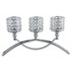 thumbnail image 1 of Candelabros de cristal, de de 3 brazos, candelabros, candelabros, Plata Zulema Candelabros de cristal, 1 of 8