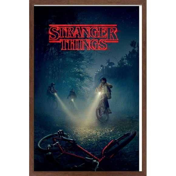 Netflix Stranger Things - Bikes Wall Poster, 22.375" x 34"