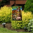 thumbnail image 4 of Briarwood Lane Making Friends Farm Animals Garden Flag, 4 of 4