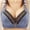 Blue, variant on Azrian Plus Size Bras,Woman's Fashion Plus Size Wire Free Comfortable Push Up Bra Underwear