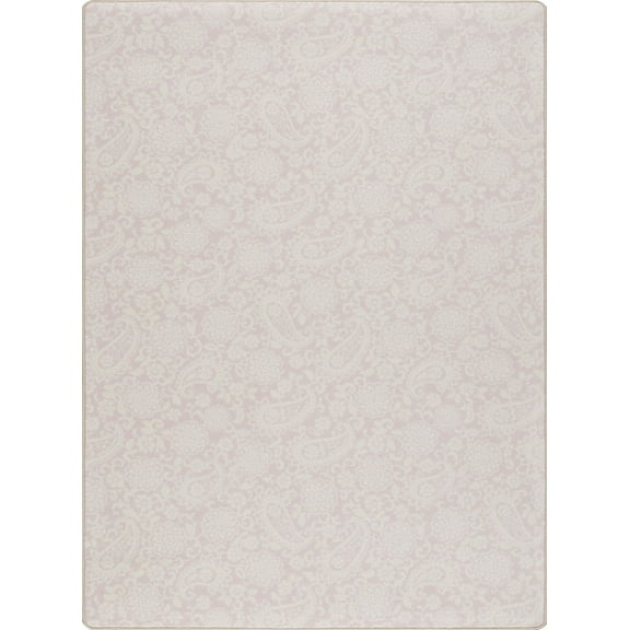 Milliken Imagine Area Rug PAISLEY GARDEN Blush Buds Paisley