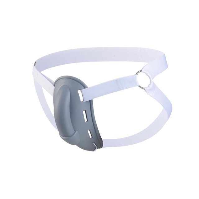 Tangas para hombre Calzoncillos Protector de entrepierna Calzoncillos deportivos elásticos transpirables Mma blanco XXL Yinane Calzoncillos cortos