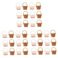 thumbnail image 5 of 3 Pieces Miniature Candy Basket for Party Favors Woven Little Small, 5 of 8