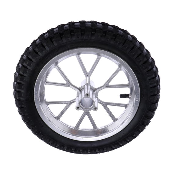 12.5 - 2.75 Wheel with Rubber Tire for small Dirt Bike Scooter ATV , Front Tire Assembly Replacement